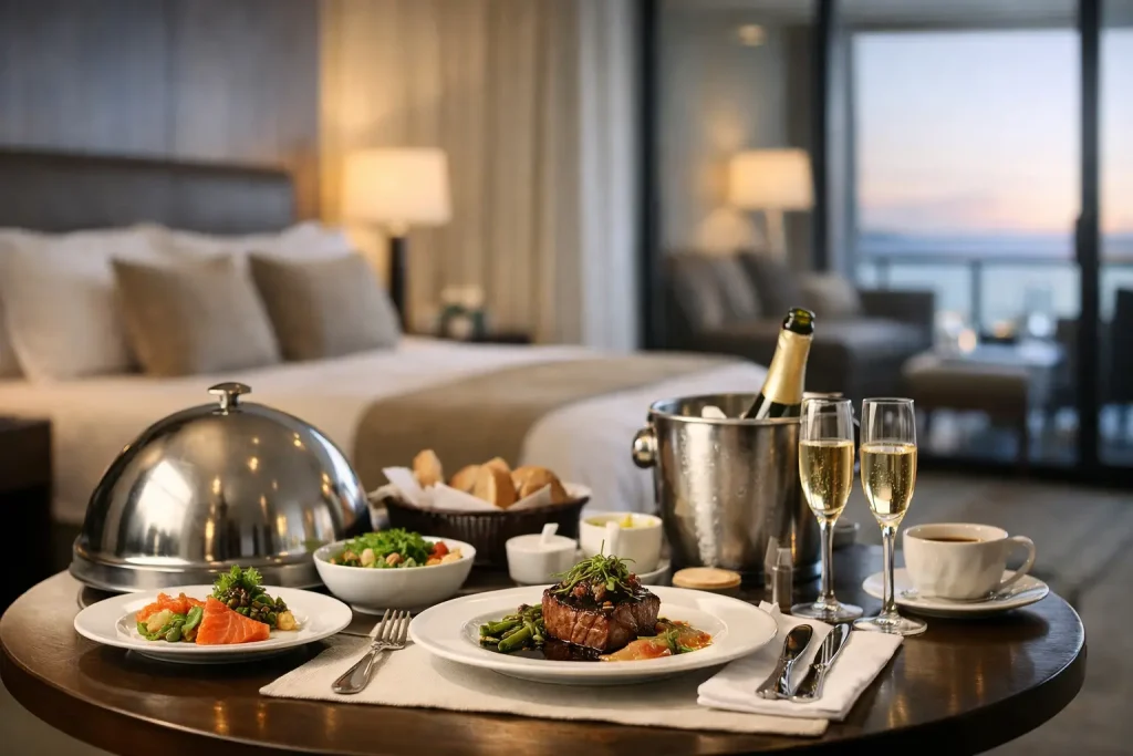 In suite dining luxury rental: cosa cambia