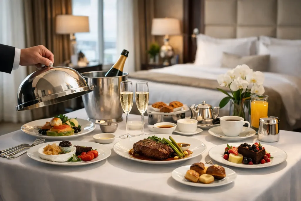 Guide to in suite dining experiences di lusso