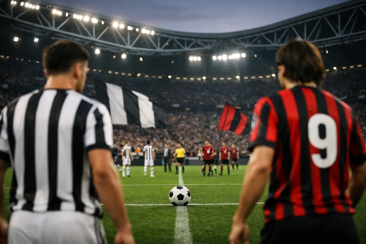 Juventus-Milan ufficiale il 6/9/2026 alle 20:45