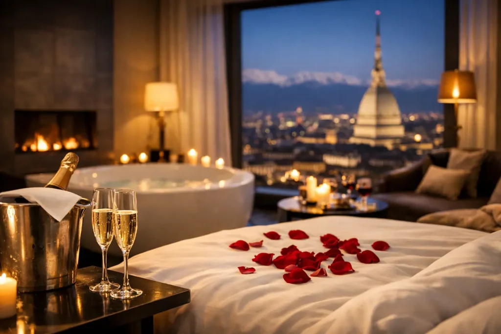 Suite romantica Torino per una fuga a due