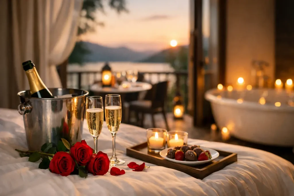Come organizzare un soggiorno romantico riservato