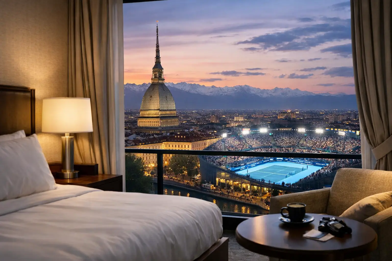 Dove soggiornare a Torino durante le ATP Finals