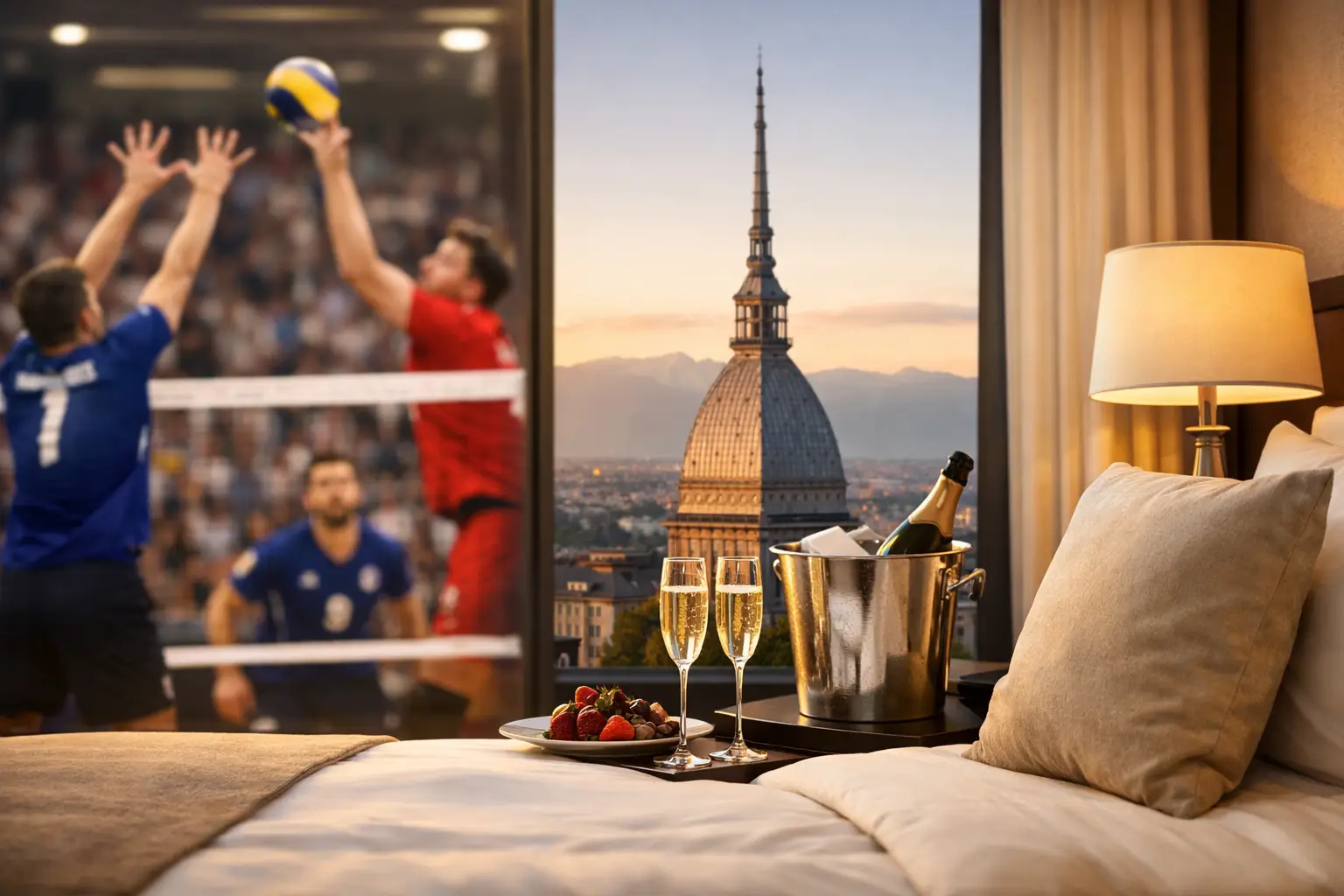 Eurovolley 2026 a Torino: dove soggiornare nel lusso