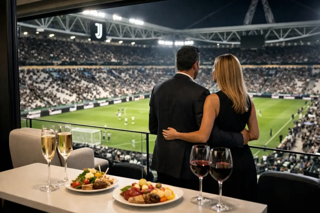 Juventus hospitality VIP per una serata speciale
