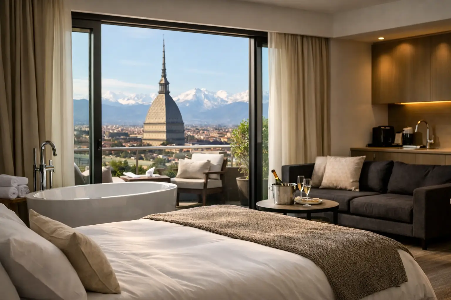 Suite privata: alternativa all'hotel di lusso a Torino