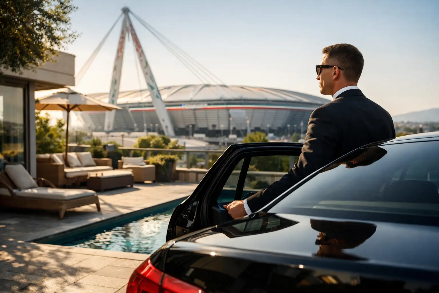 Alloggio luxury vicino Allianz Stadium con driver