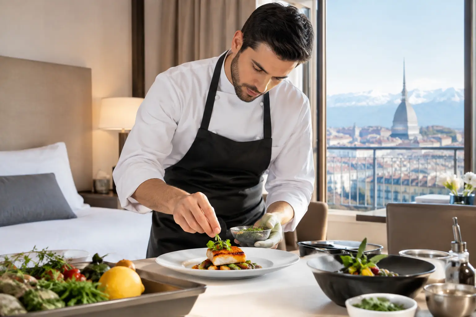 Chef privato a Torino nella propria suite