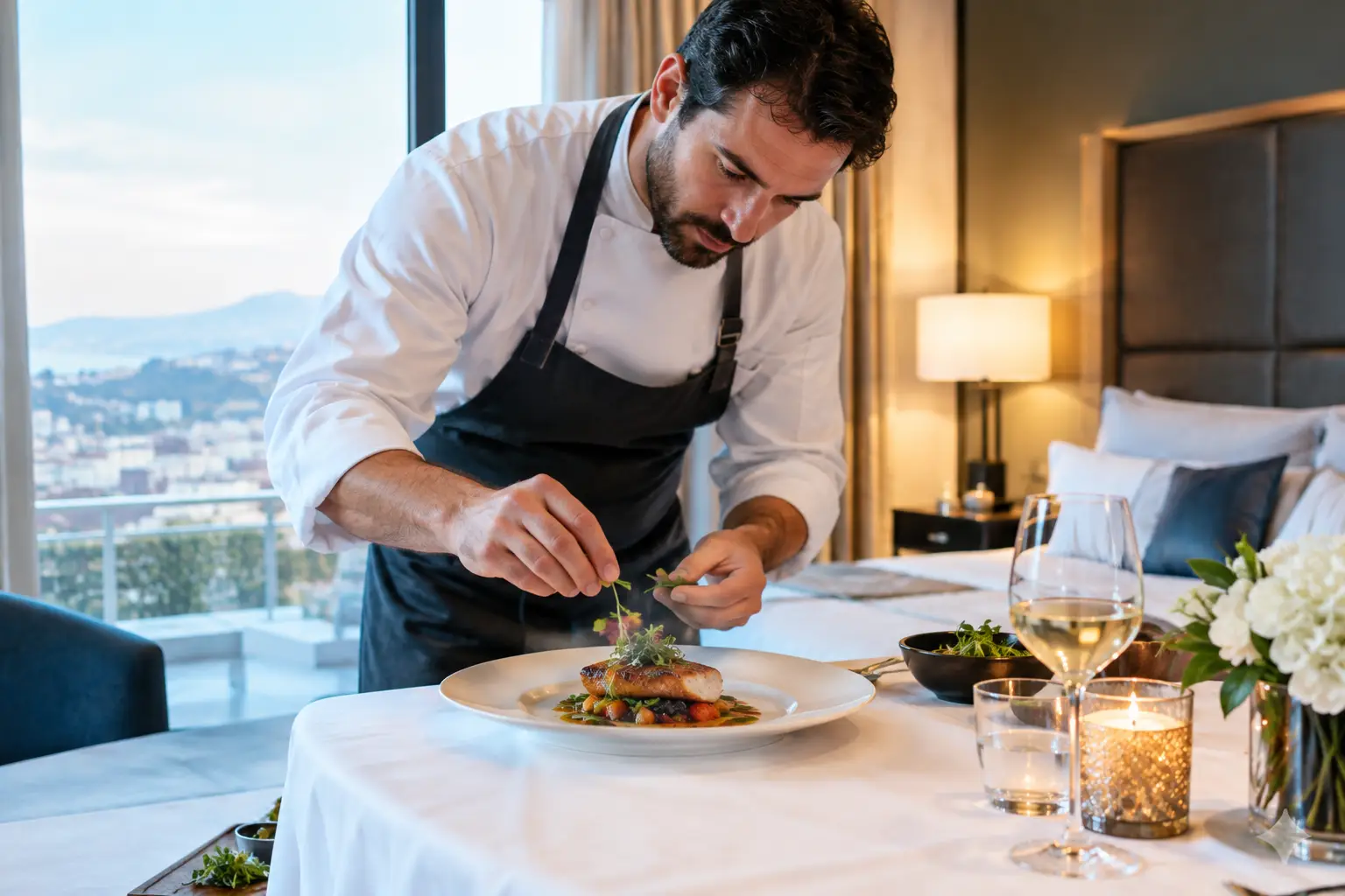 Chef privato in suite per una cena irripetibile