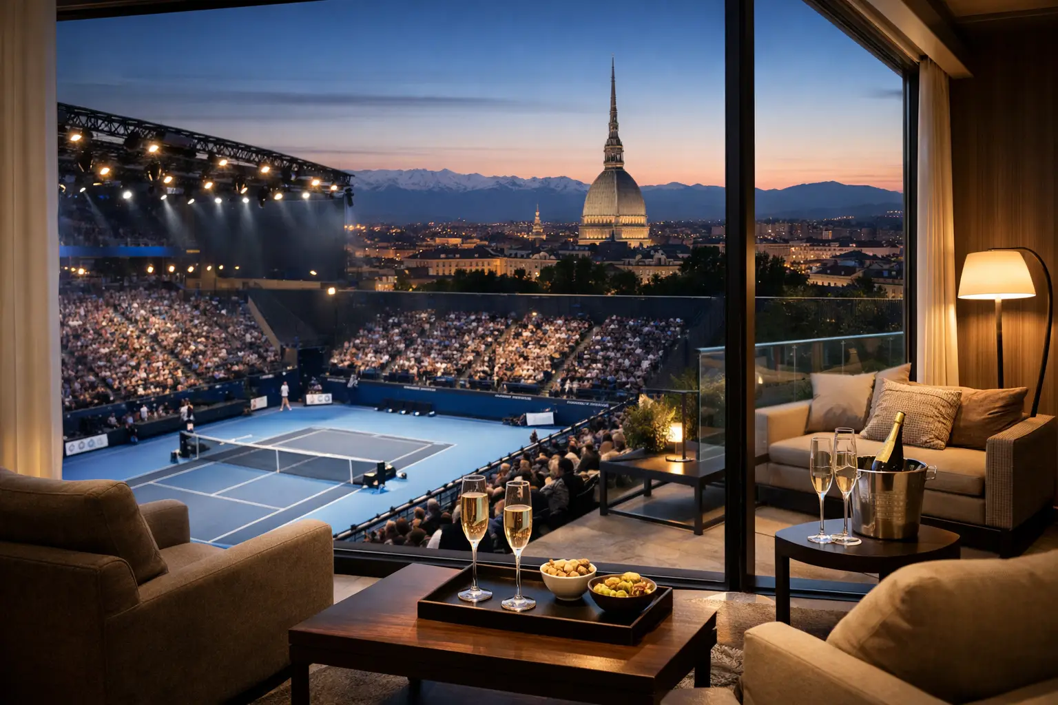 Luogo luxury privato per ATP Finals a Torino