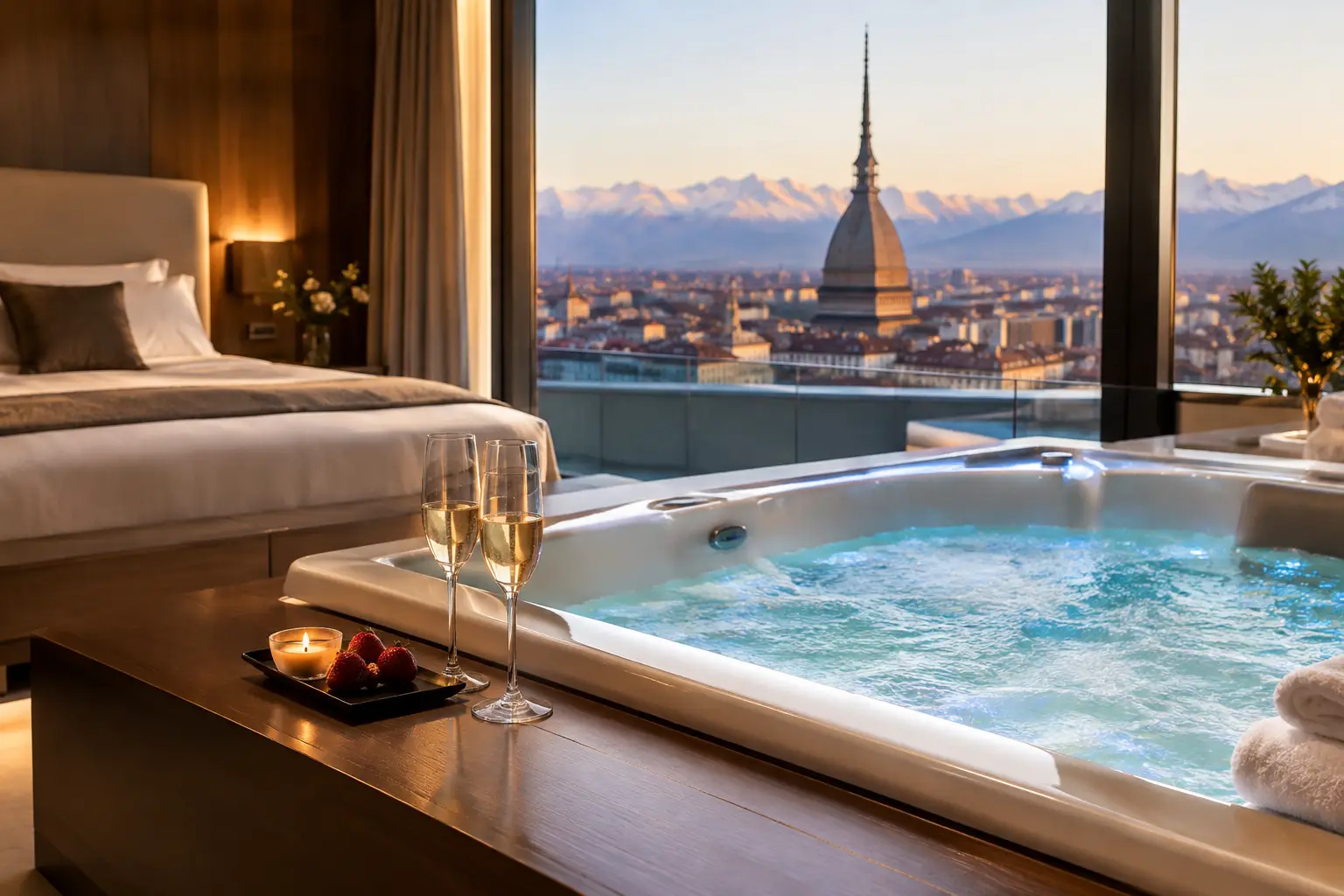 Suite con spa privata a Torino per due, ShangriLux