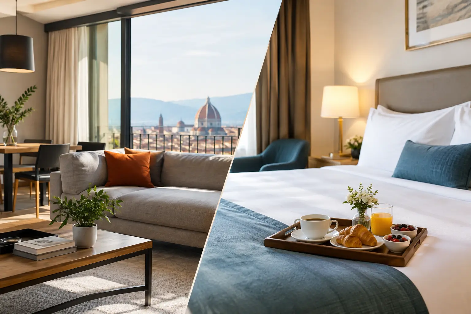 Appartamento esclusivo versus albergo: quale scegliere